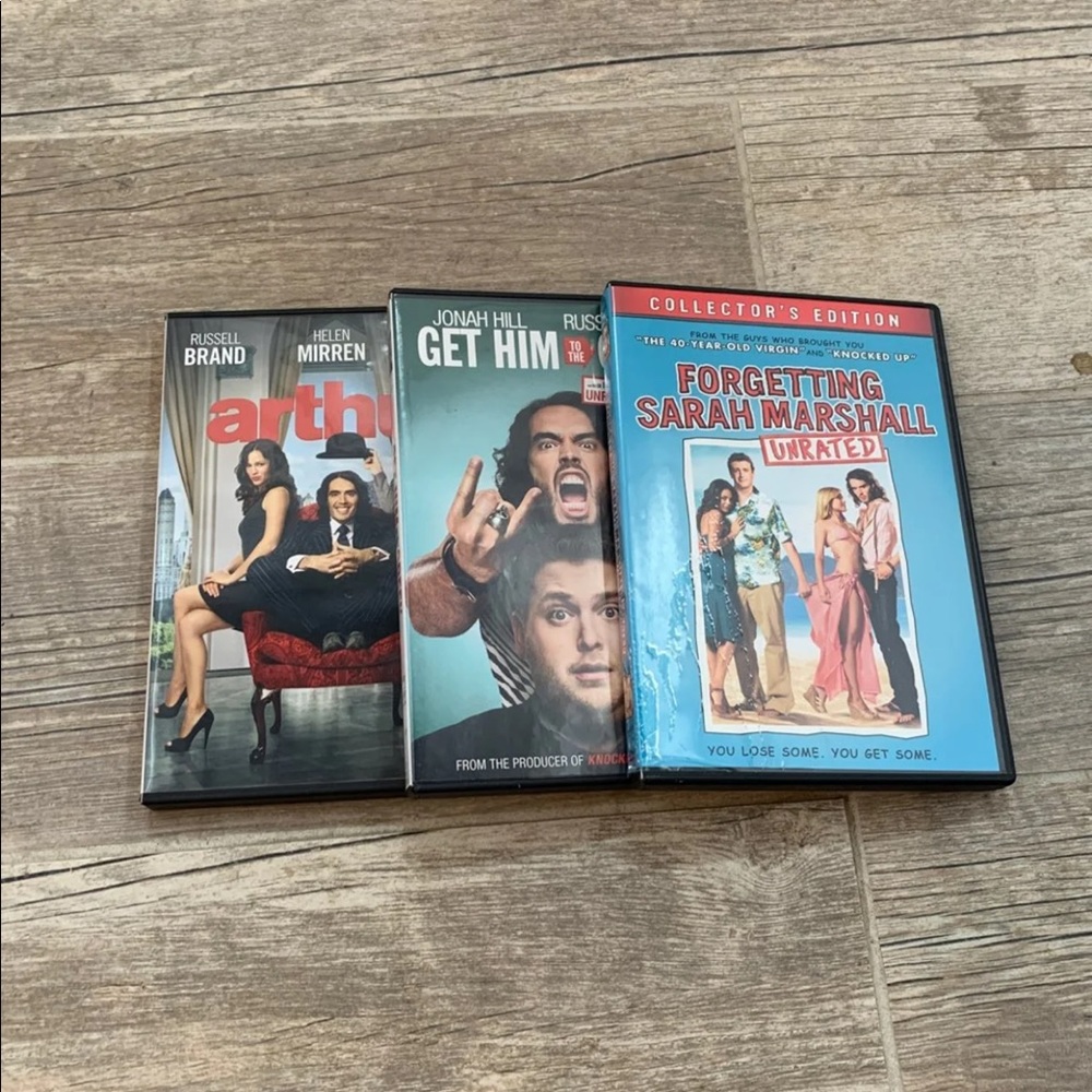 Russell Brand DVD’s